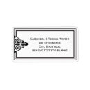 Search for roaring 20s wedding return address labels 1920s