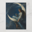 Search for night sky postcards Moon