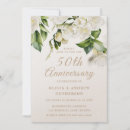 Search for golden glitter invitations 50th anniversary