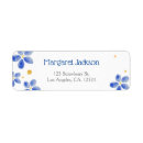 Search for blossom return address labels Unique