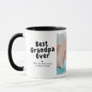 Search for best grandpa ever mugs Modern minimalist