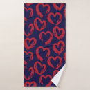 Search for valentines bath towels Colourful