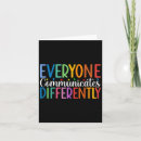 Search for teachers make a difference cards Autism awareness