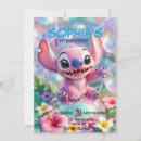 Search for stitch invitations Girl
