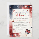 Search for red white and due invitations Summer