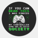 Search for if you can read this stickers Nerd