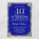 Search for surprise wedding anniversary invitations Glitter