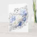 Search for silver wedding anniversary cards Classic