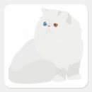 Search for persian cats stickers White