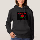 Search for black roses hoodies Flower