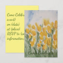 Search for yellow tulip invitations Celebration