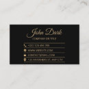Search for ending business cards Luxury