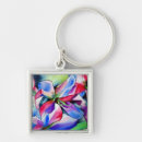 Search for rainbow watercolor key rings Floral