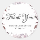 Search for purple flowers thank you stickers Fall