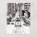 Search for pen and ink drawing postcards San francisco