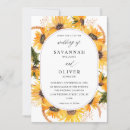 Search for fall sunflower wedding invitations Rustic