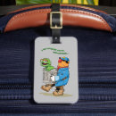 Search for sesame street luggage tags Oscar the grouch