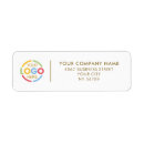 Search for gold logo return address labels Professional