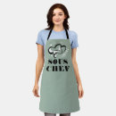 Search for yellow background aprons Black