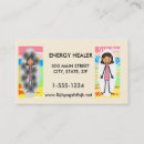 Search for energy business cards Reiki master