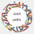 Search for coloured pencils stickers Good job