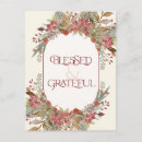 Search for thanksgiving postcards Blessed