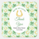 Search for lucky horseshoe stickers St patricks day