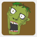 Search for zombie head stickers Horror