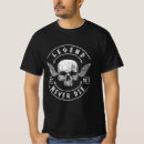 Search for legends never die tshirts Birthday