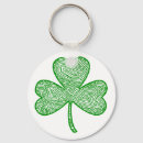 Search for 3 leaf clover key rings Celtic