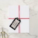 Search for family gift tags Black and white