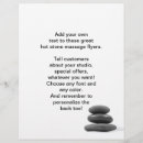 Search for zen flyers Massage therapy