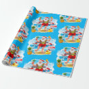 Search for tropical santa wrapping paper Pineapple