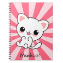 Search for kawaii notebooks Kitten