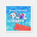 Search for swimming pool napkins Splish splash