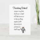 Search for finished cards School