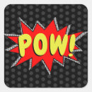 Search for comic pow stickers Onomatopoeia