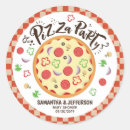 Search for pizza round stickers Cheese