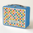 Search for retro rainbow lunch boxes Multicolor
