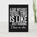 Search for funny tennis cards Sports