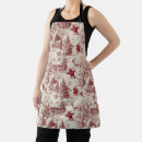 Search for red deer aprons Santa