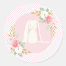 Search for floral bunny stickers First birthday