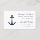 Search for anchor business cards Captain