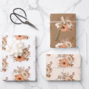 Search for gold and cream wrapping paper Floral