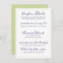 Search for tulip wedding invitations Purple
