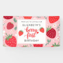 Search for berry first birthday banners Welcome