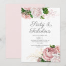 Search for sixty and fabulous invitations Flowers