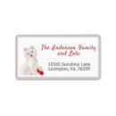Search for westies return address labels White