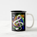 Search for music note design mugs Colourful