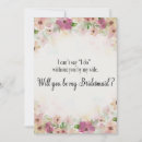 Search for floral bridesmaid cards Pink flowers